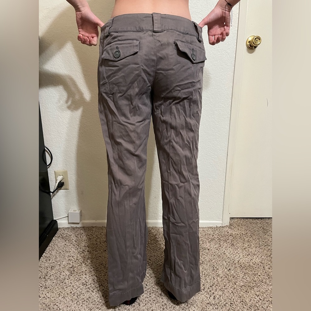 low rise flare jean